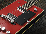 "Twang Machine", Fred Gretsch Manufacturing Company, Maple, mahogany, ebony, chrome, plastic, mother-of-pearl